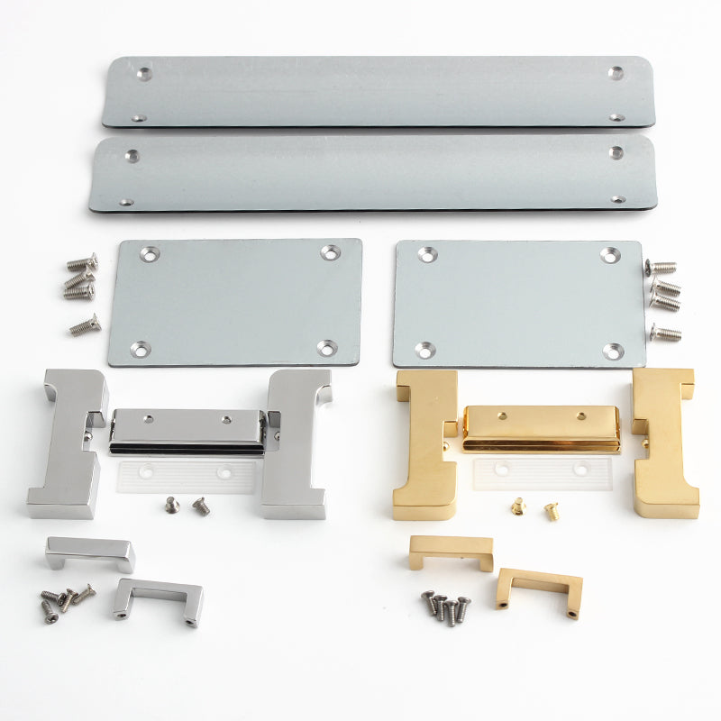 Stainless Steel Metal Rectangle Hanger Clasp Locks For DIY Craft Handbags Purse Bags Belt Buckles Hardware Accessories