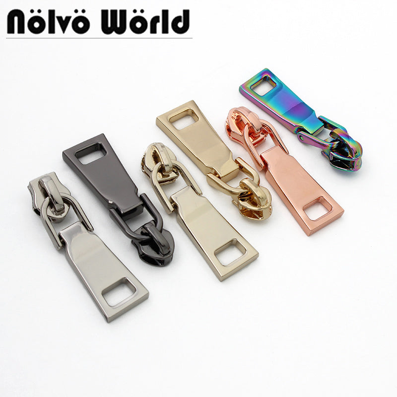 Nolvo World #5 nylon coil Christmas holiday season zipper puller sliders in 5  finished